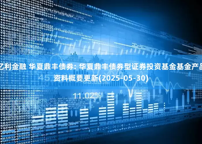 亿利金融 华夏鼎丰债券: 华夏鼎丰债券型证券投资基金基金产品资料概要更新(2025-05-30)