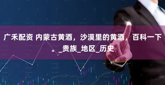 广禾配资 内蒙古黄酒，沙漠里的黄酒，百科一下。_贵族_地区_历史